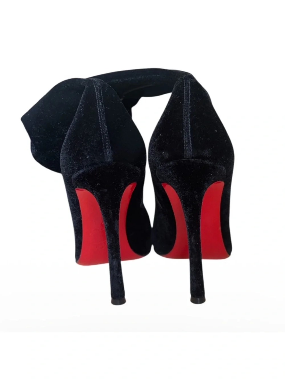 Christian Louboutin Classe over the knee velvet boots RETAIL 2,995